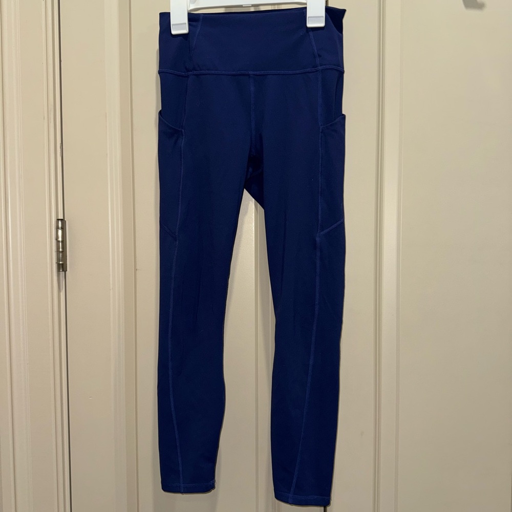 Fabletics Blue High-Waist Leggings